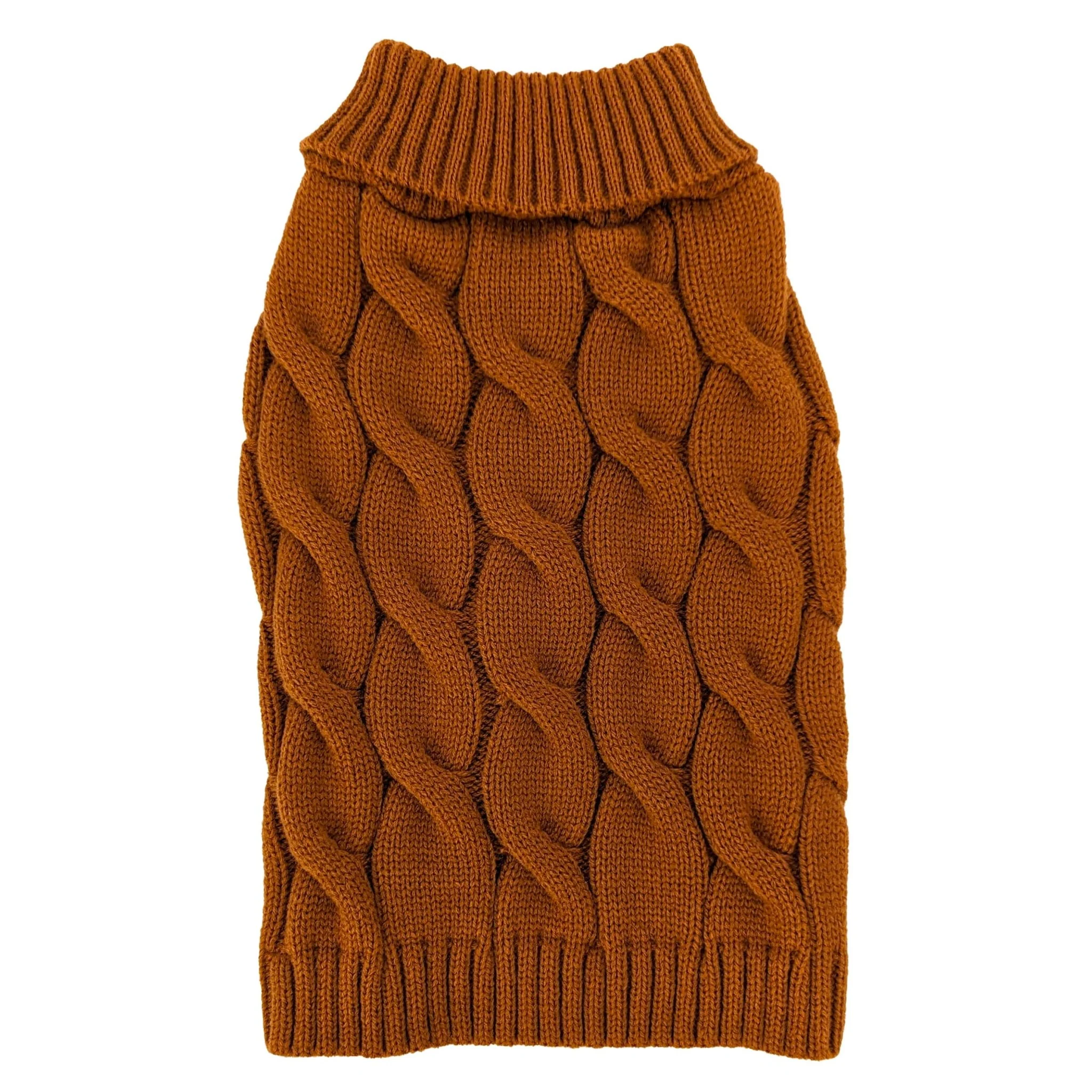 Textured Cable Sweater - Pet's Shop