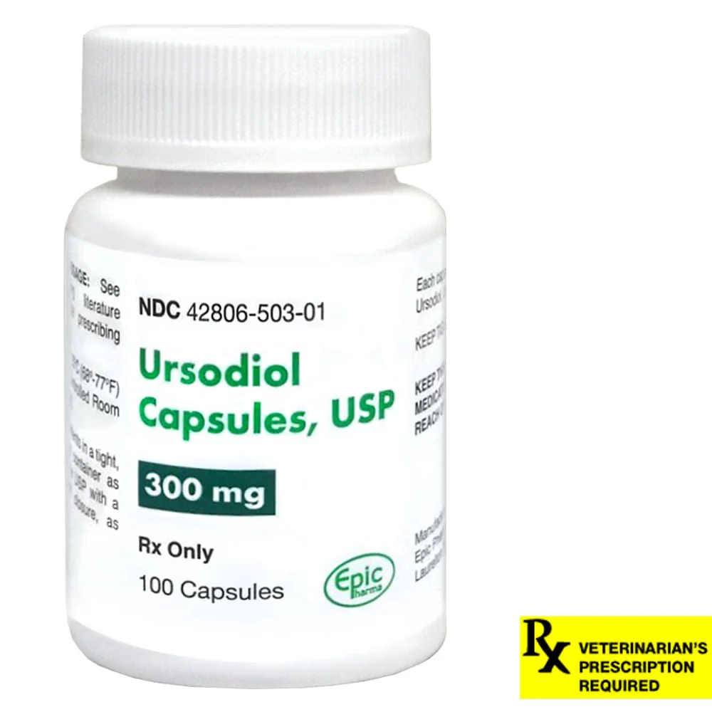 Rx Ursodiol, 300 mg Capsule - Pet's Shop