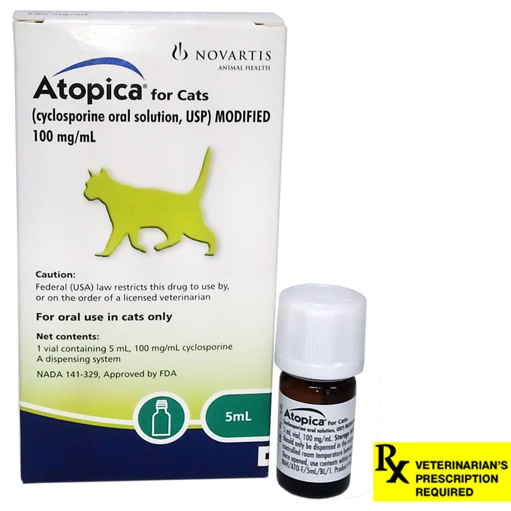 Rx Atopica for Cats Oral Solution - Pet's Shop