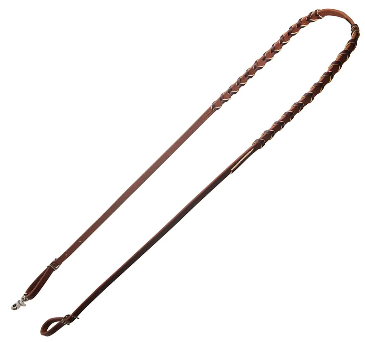 Professional's Choice Heavy Oiled Laced Barrel Reins - Pet's Shop