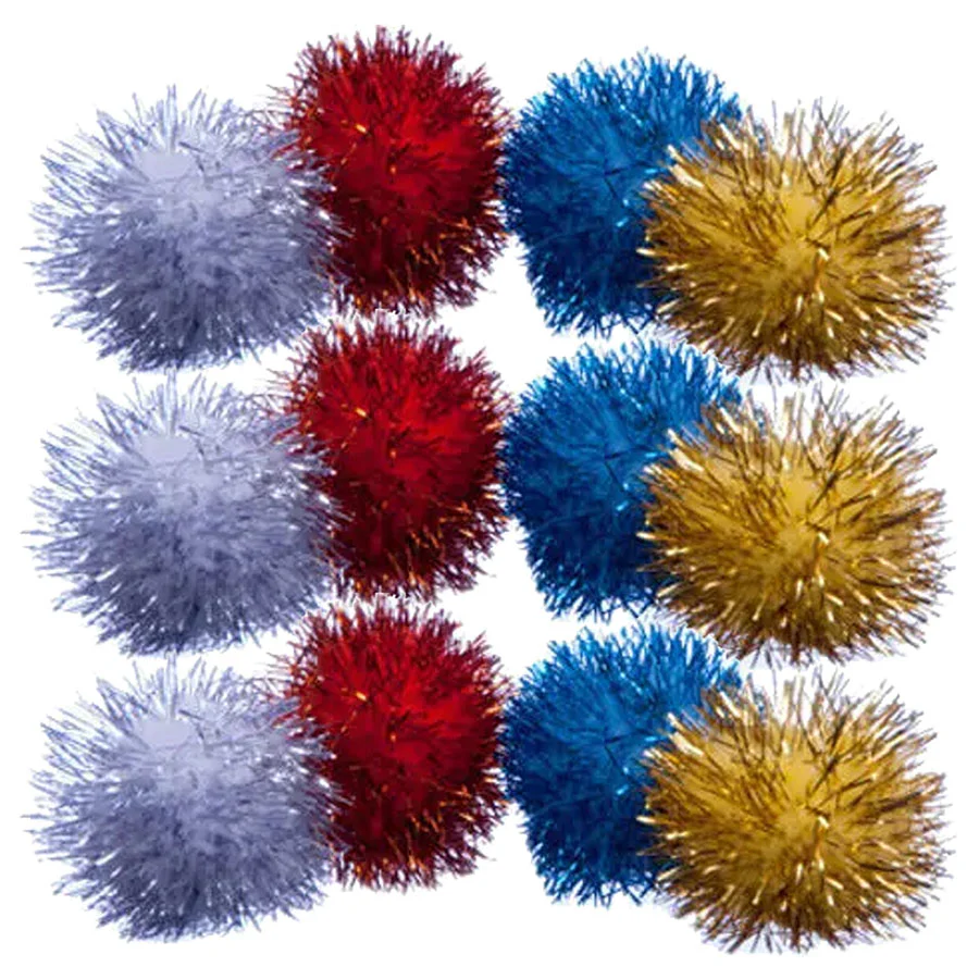 Tinsel Balls, Each - Pet's Shop