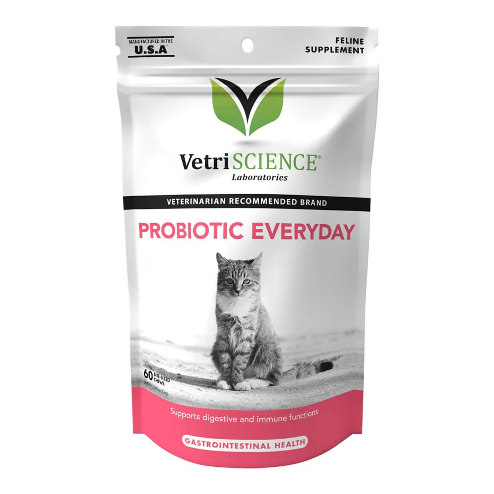 Probiotic Daily Cat, 60 Bite Sized Soft Chews - Pet's Shop