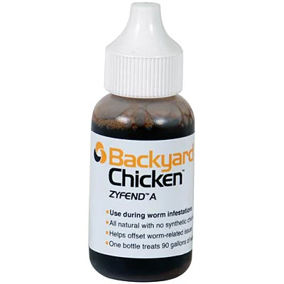 Backyard Chicken Zyfend A Chicken Dewormer, 30 mL - Pet's Shop