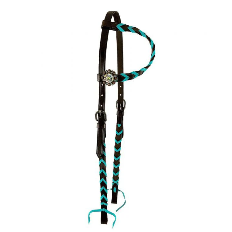 Showman Buckstitch One Ear Headstall - Pet's Shop