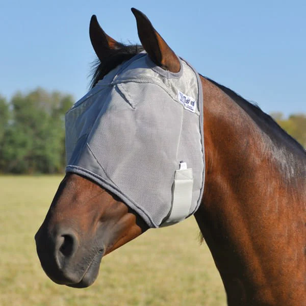 Cashel Crusader Standard Draft Horse Fly Mask - Pet's Shop