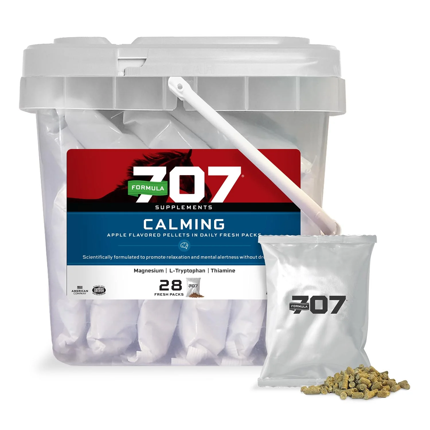 Formula 707 Calming Daily Fresh Packs Horse Supplement - Pet's Shop