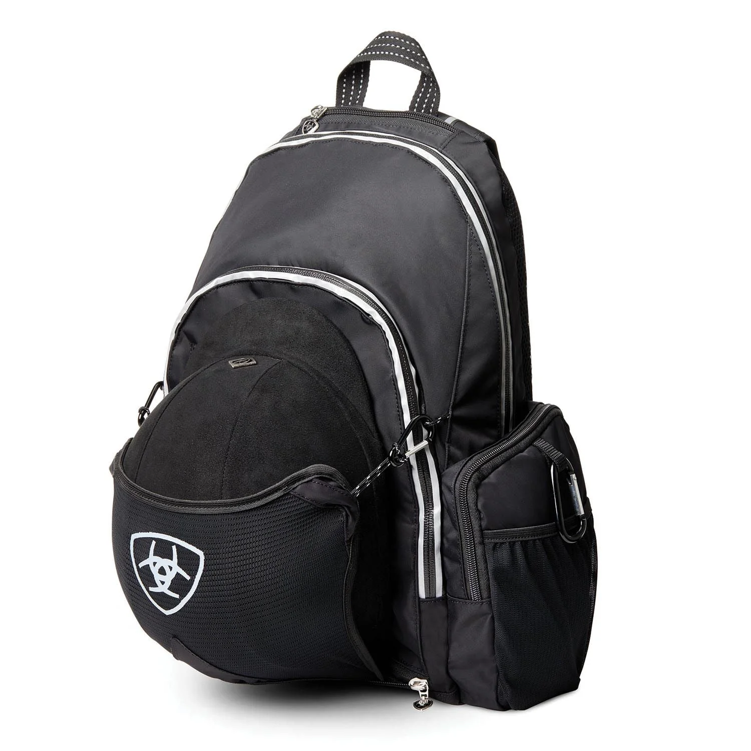 Ariat Ring Backpack, Black/Gray - Pet's Shop