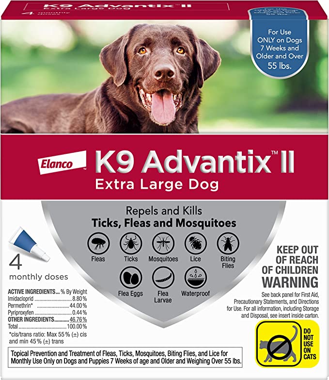 K9 Advantix II Flea and Tick Prevention for Dogs - Pet's Shop