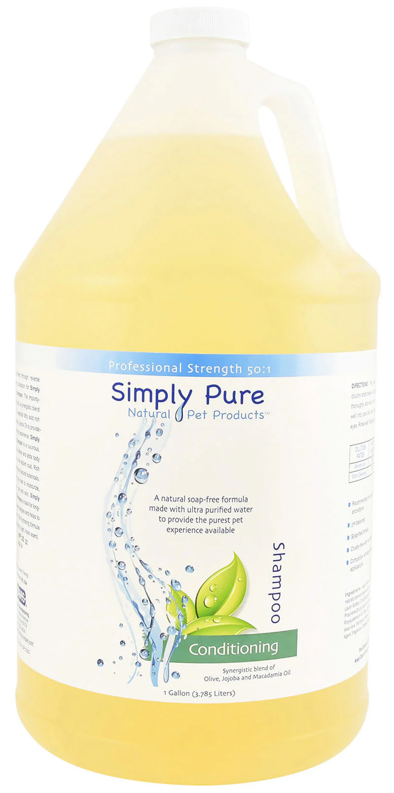 Simply Pure Concentrate Conditioning Shampoo, Gallon - Pet's Shop