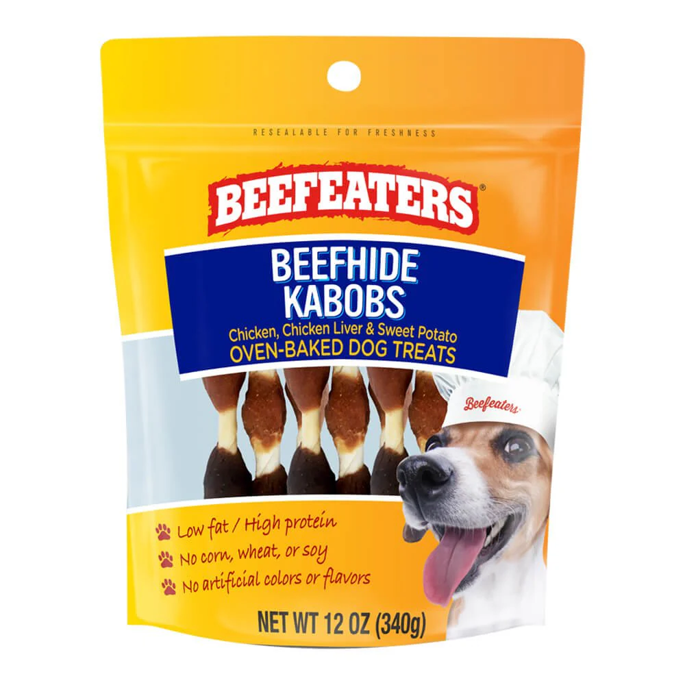 Beefeaters Beefhide Kabobs - Pet's Shop