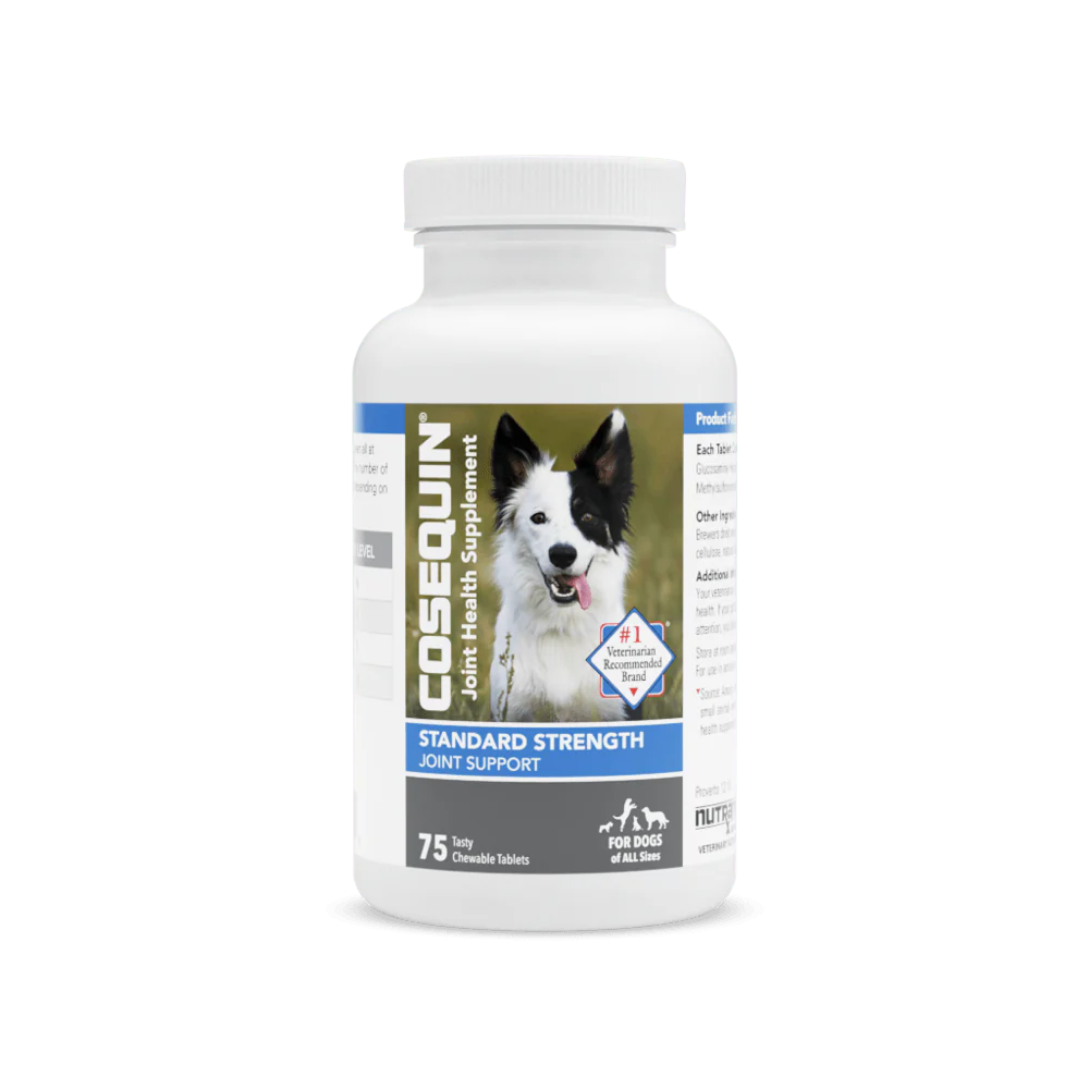 Nutramax Cosequin Standard Strength Joint Health Supplement for Dogs, With Glucosamine and MSM - Pet's Shop