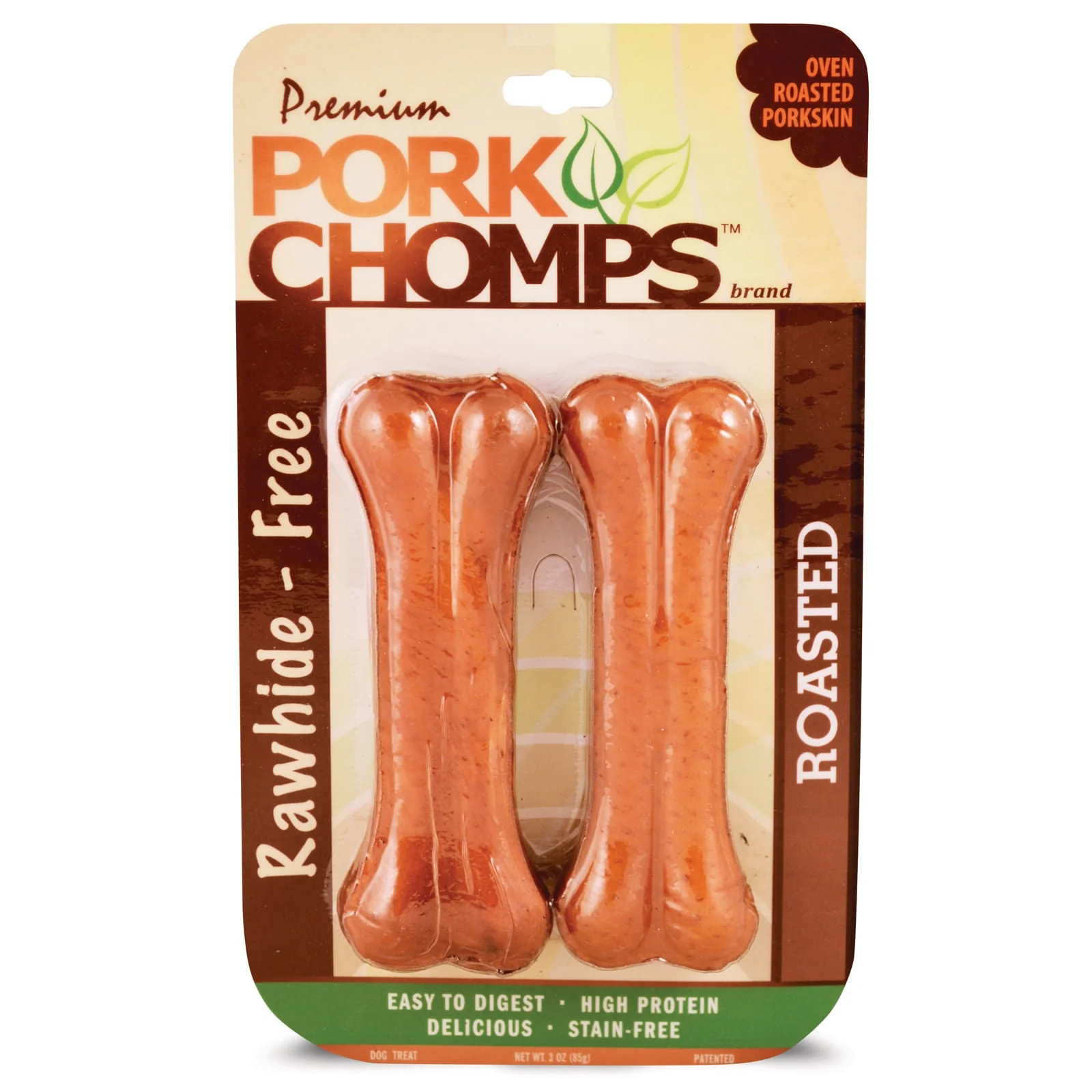 Pork Chomps Pressed Roasted Bones - Pet's Shop