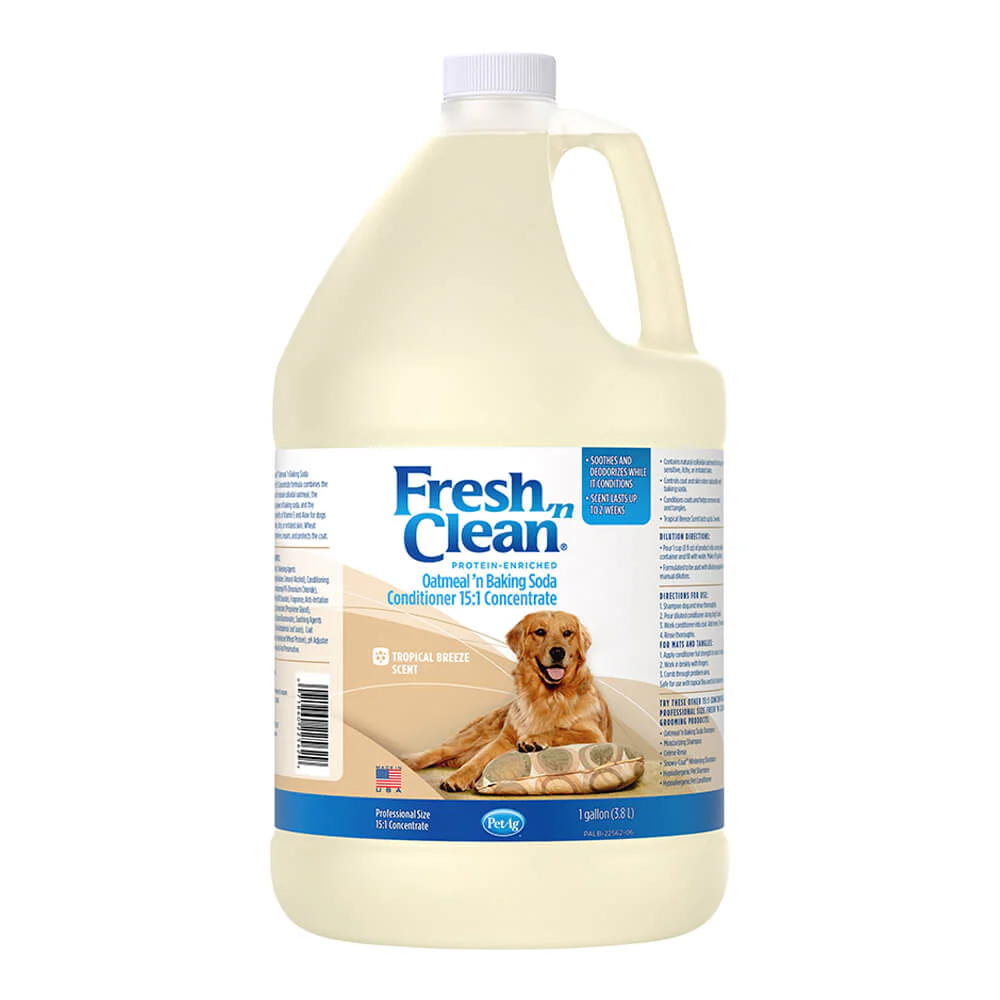 Fresh 'n Clean Oatmeal and Baking Soda Conditioner, 1 Gallon Concentrate - Pet's Shop