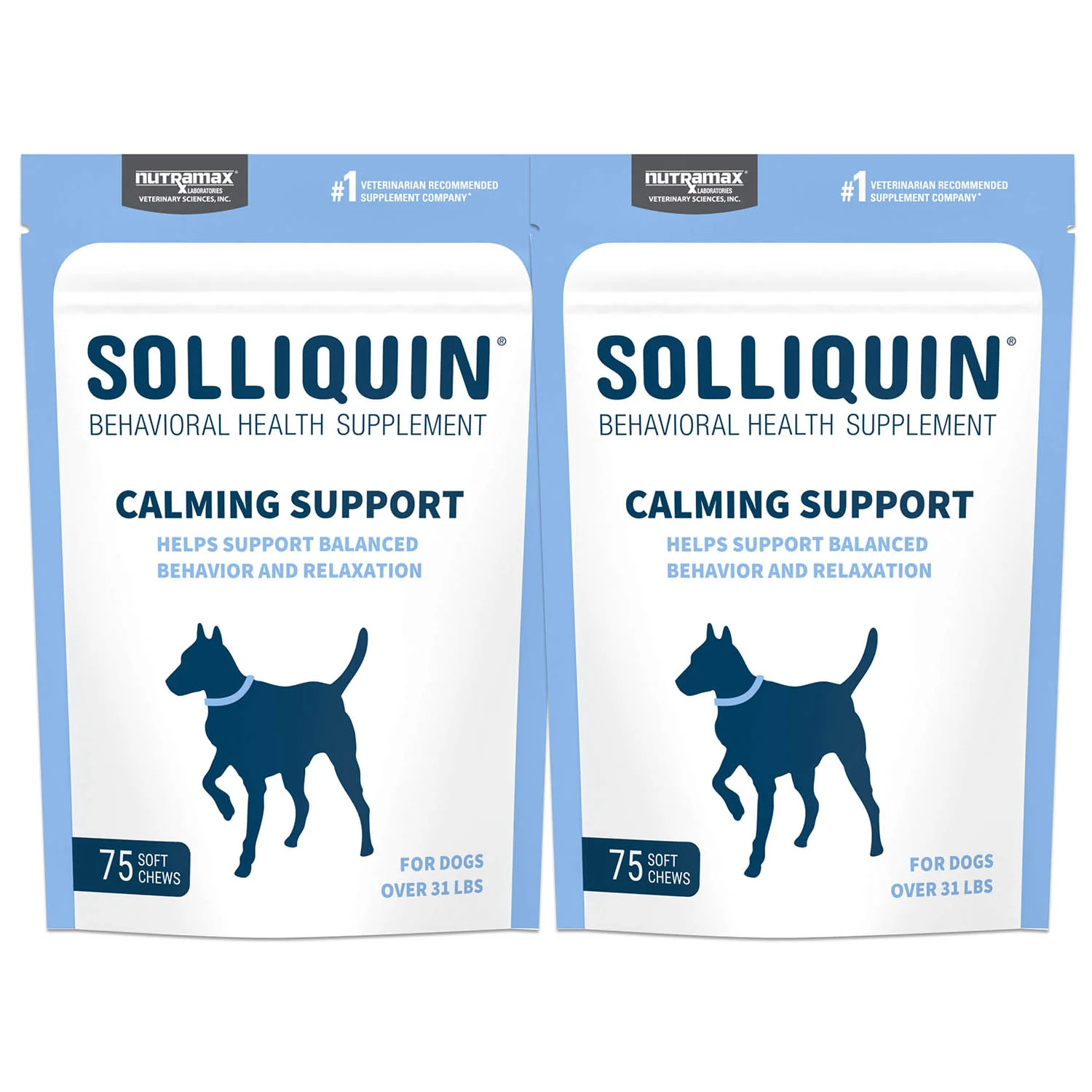 Nutramax Solliquin Soft Chews, 75 ct - Pet's Shop