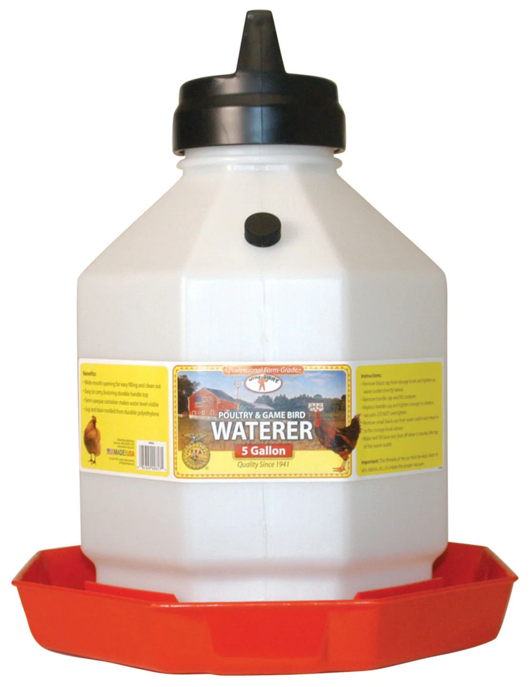 Little Giant Automatic Poultry Waterer (& Replacement Parts) - Pet's Shop