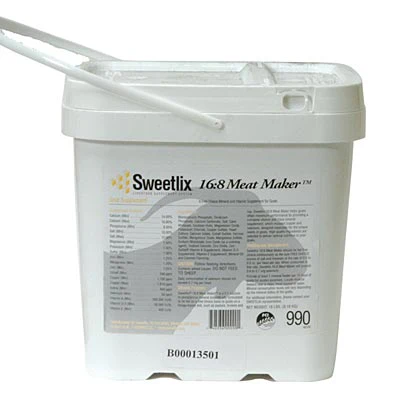 Sweetlix 16:8 Meat Maker Goat Mineral, 18 lb - Pet's Shop