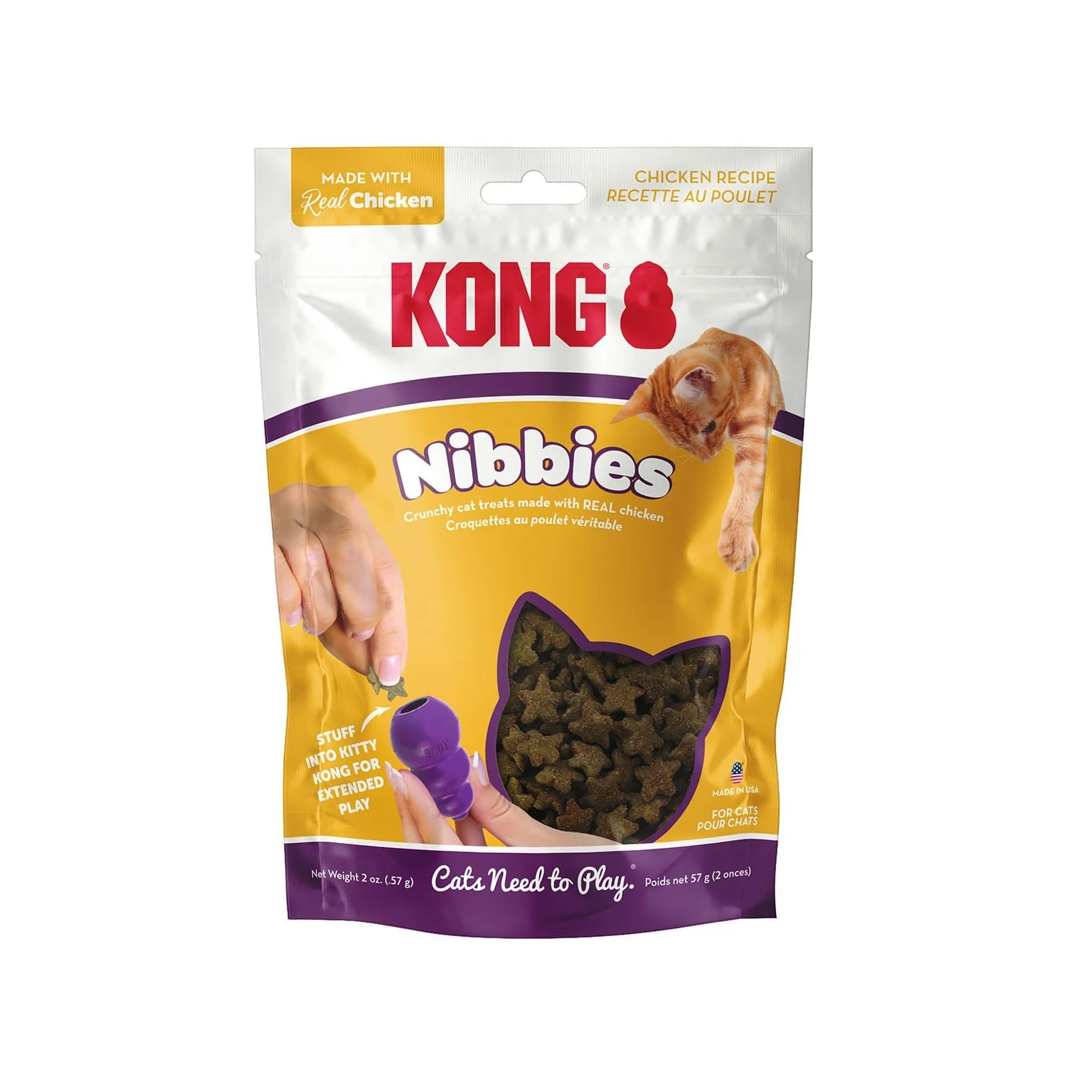 KONG Cat Nibbies, 2 oz - Pet's Shop