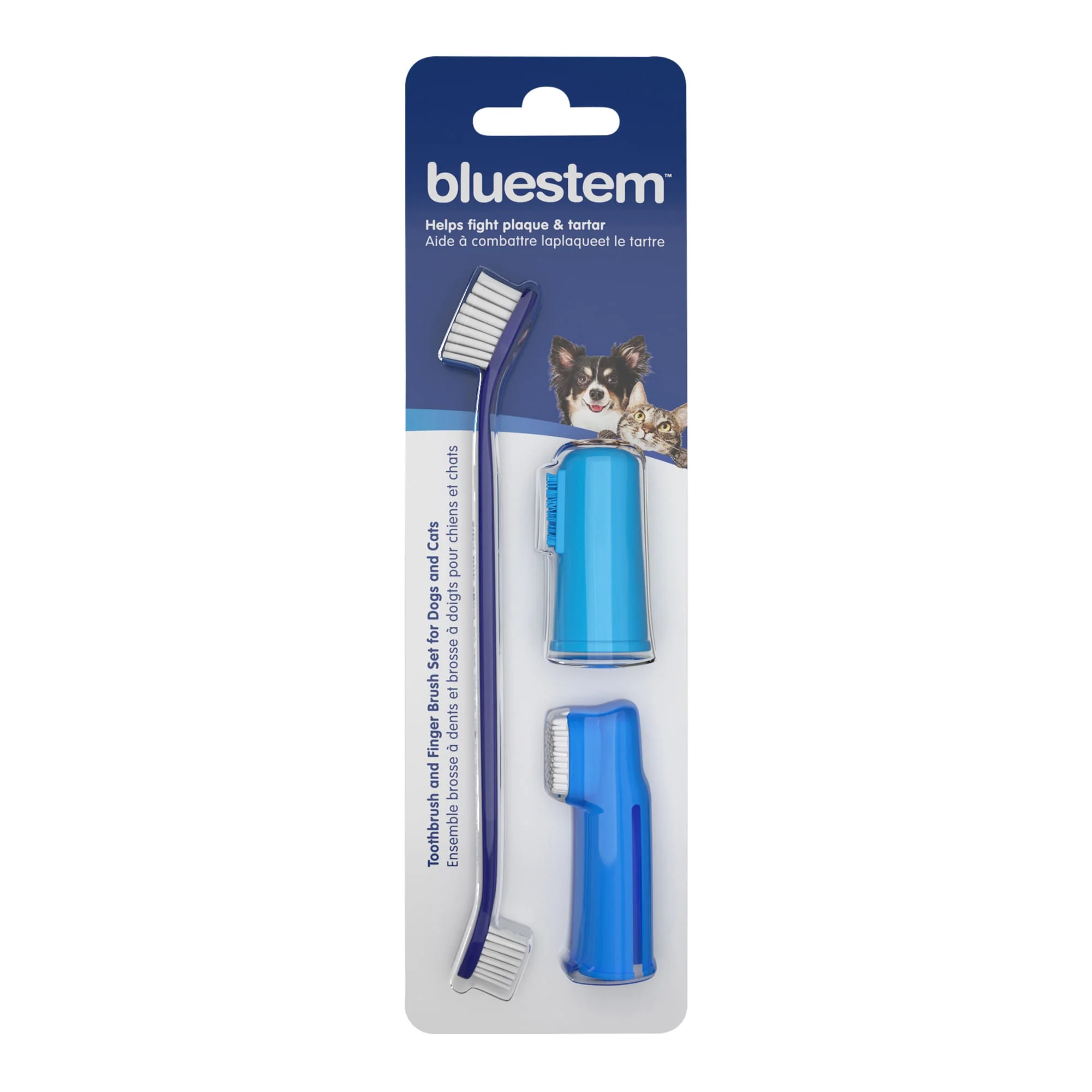 bluestem Toothbrush/Finger Brush Kit - Pet's Shop