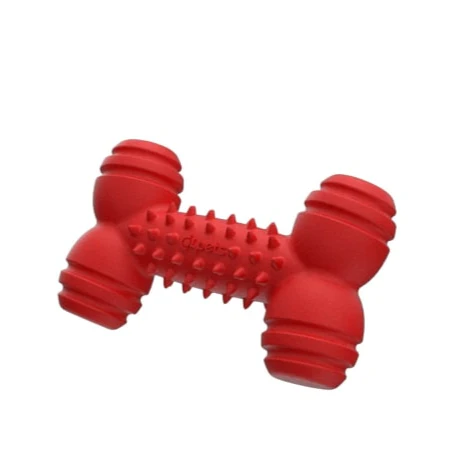 Red Bone With Dental Teeth, Small - Pet's Shop