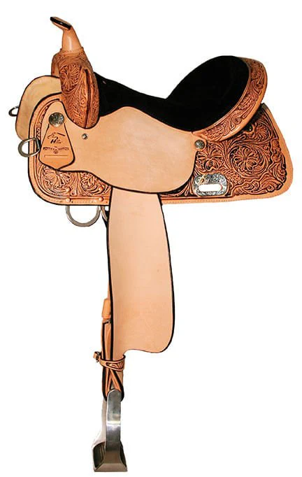 High Horse Proven Mansfield Barrel Saddle, Wide, Regular Oil - Pet's Shop