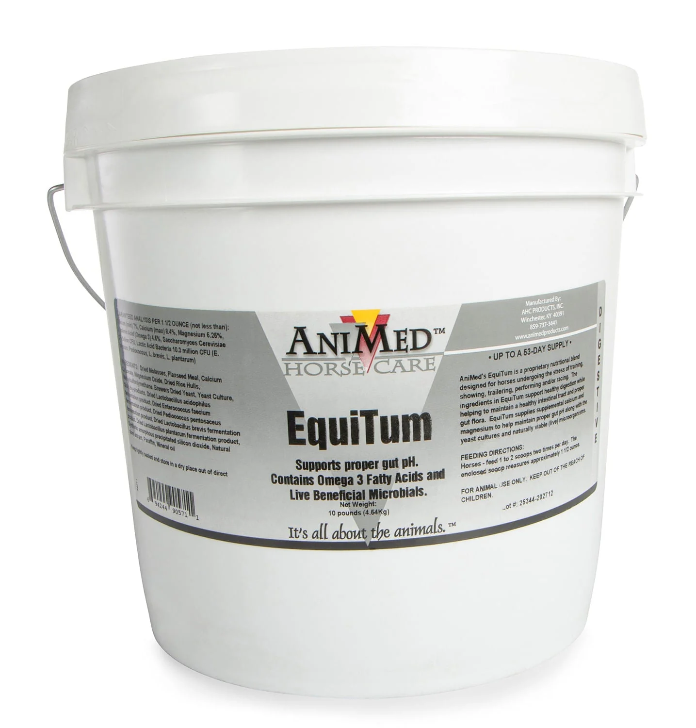 EquiTum Gut Support for Horses, 10 lb - Pet's Shop