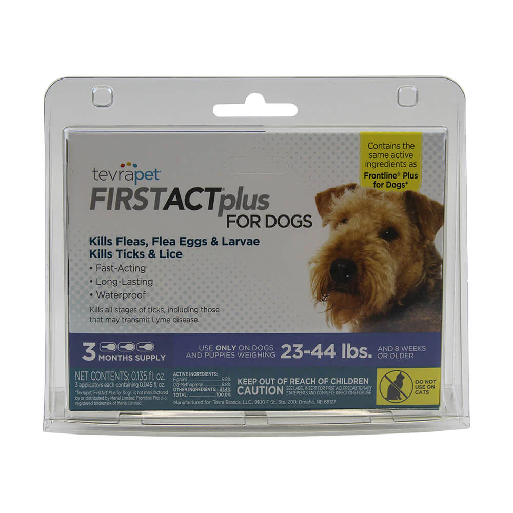 TevraPet FirstAct Plus for Dogs, 3 Month Supply - Pet's Shop