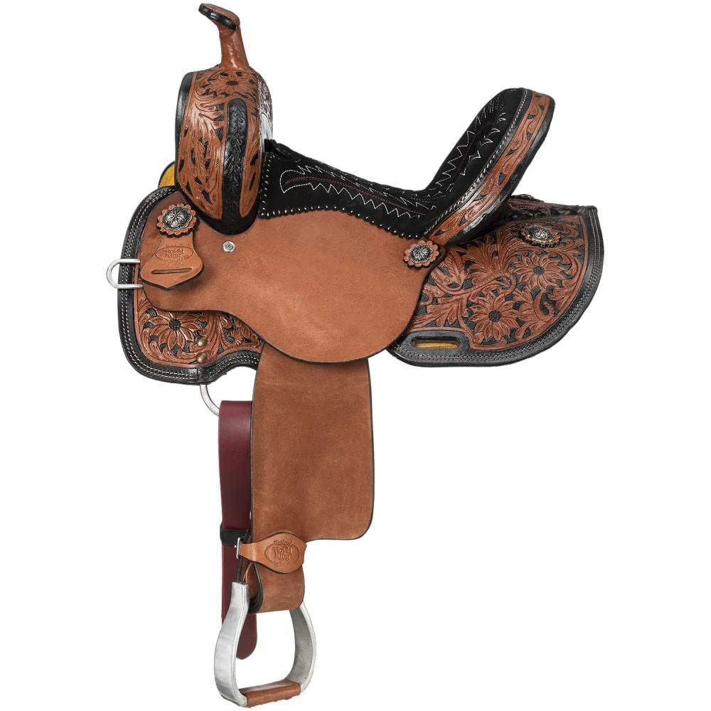 Royal King Two Tone Youth Hawley Barrel Saddle Package - Pet's Shop