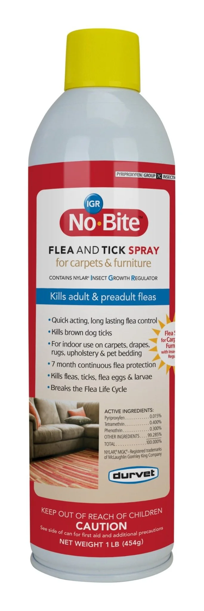 No-Bite IGR House and Carpet Spray, 16 oz - Pet's Shop