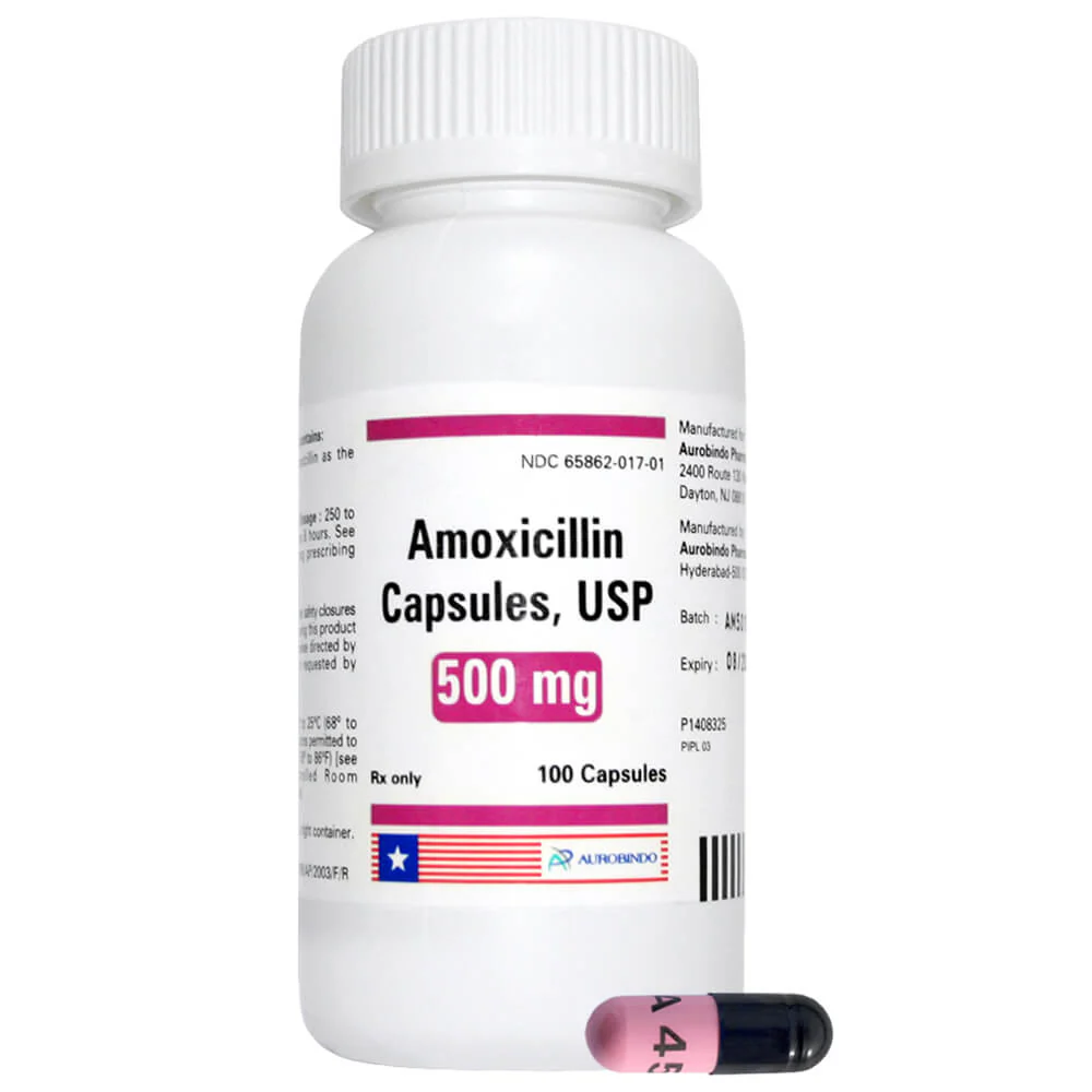 Rx Amoxicillin (Generic) Capsules for Dogs & Cats - Pet's Shop