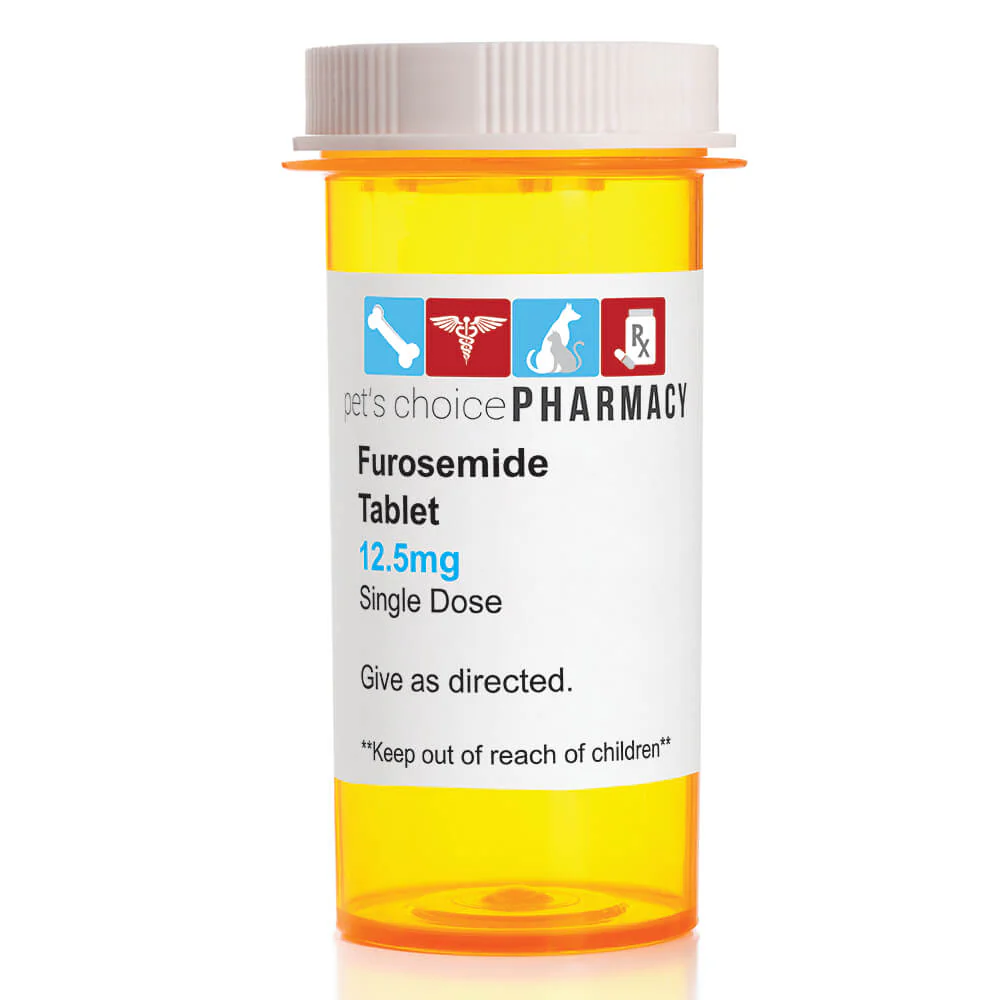 Rx Furosemide (Generic) Tablets for Dogs & Cats - Pet's Shop