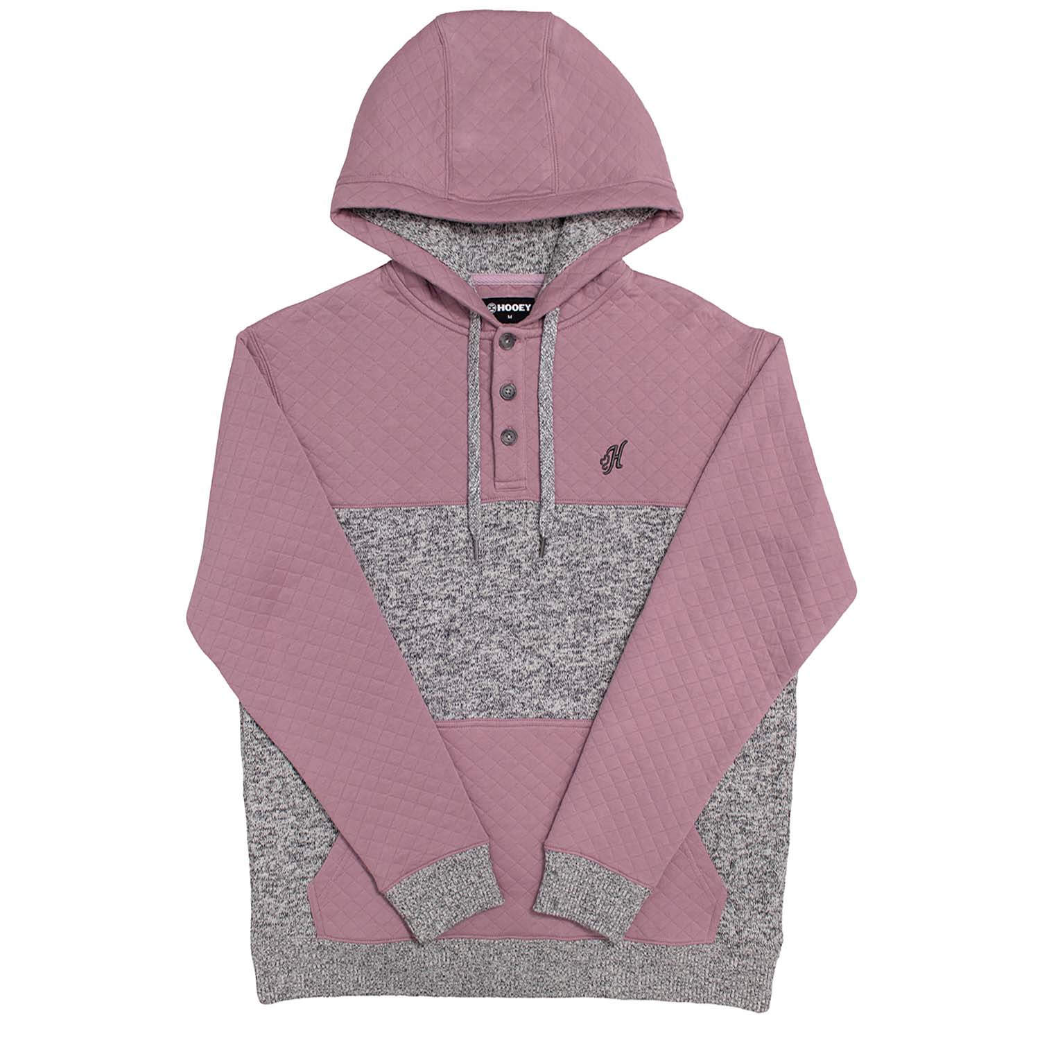 Hooey Jimmy Ladies' Hoodie, Purple & Gray - Pet's Shop