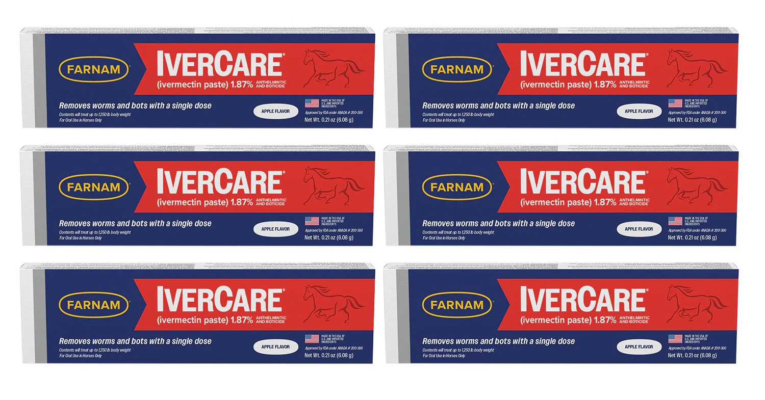 Farnam IverCare (Ivermectin Paste), 1.87%, 0.21 oz - Pet's Shop