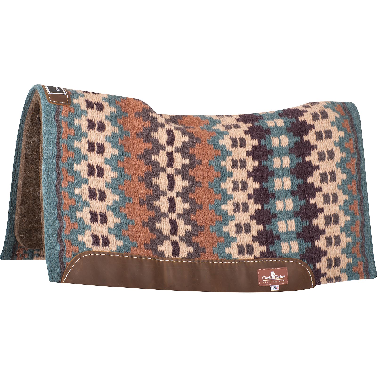 Classic Equine Contour Wool Top Alpaca Saddle Pad - Pet's Shop