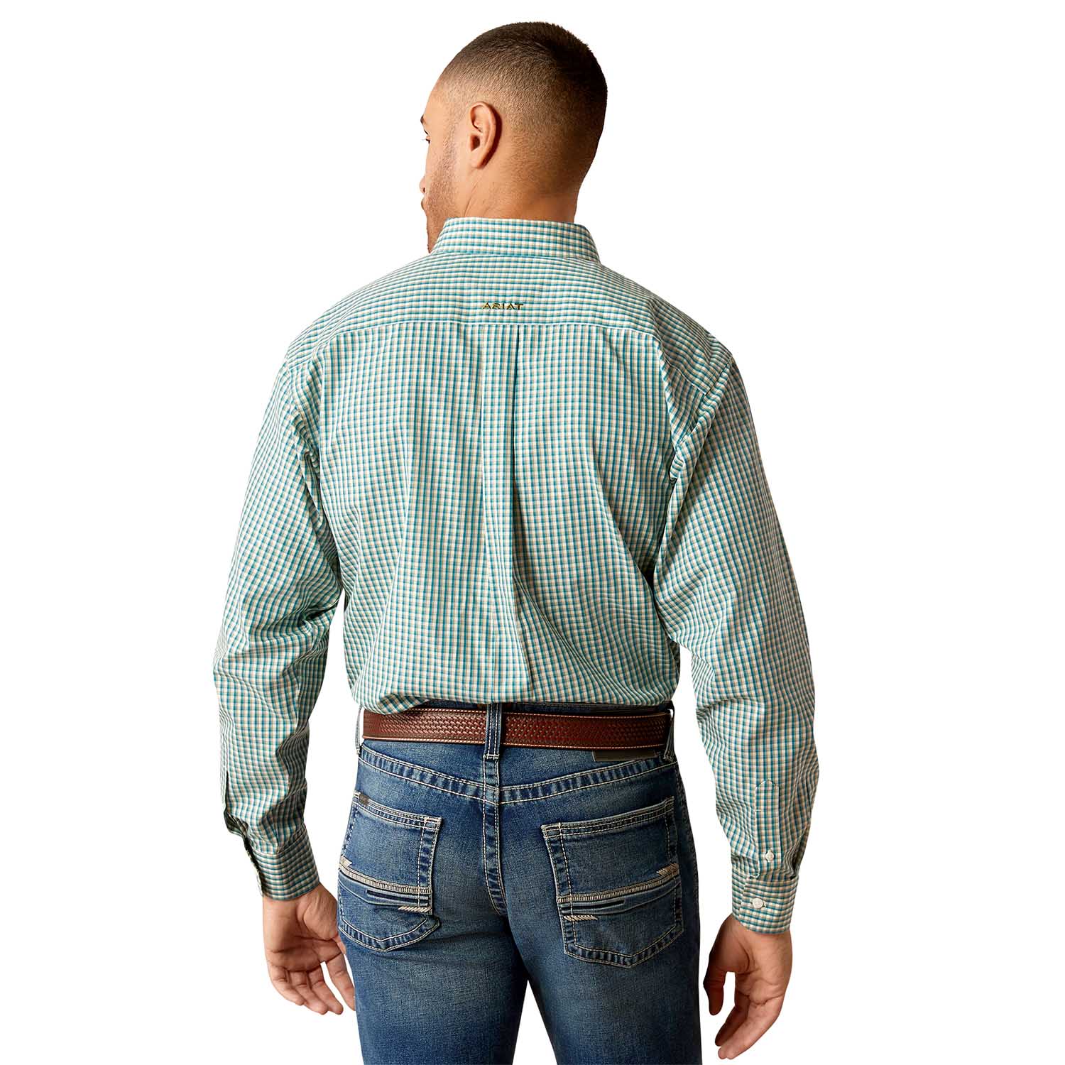 Ariat Men's Wrinkle Free Gus Longsleeve Shirt - Pet's Shop