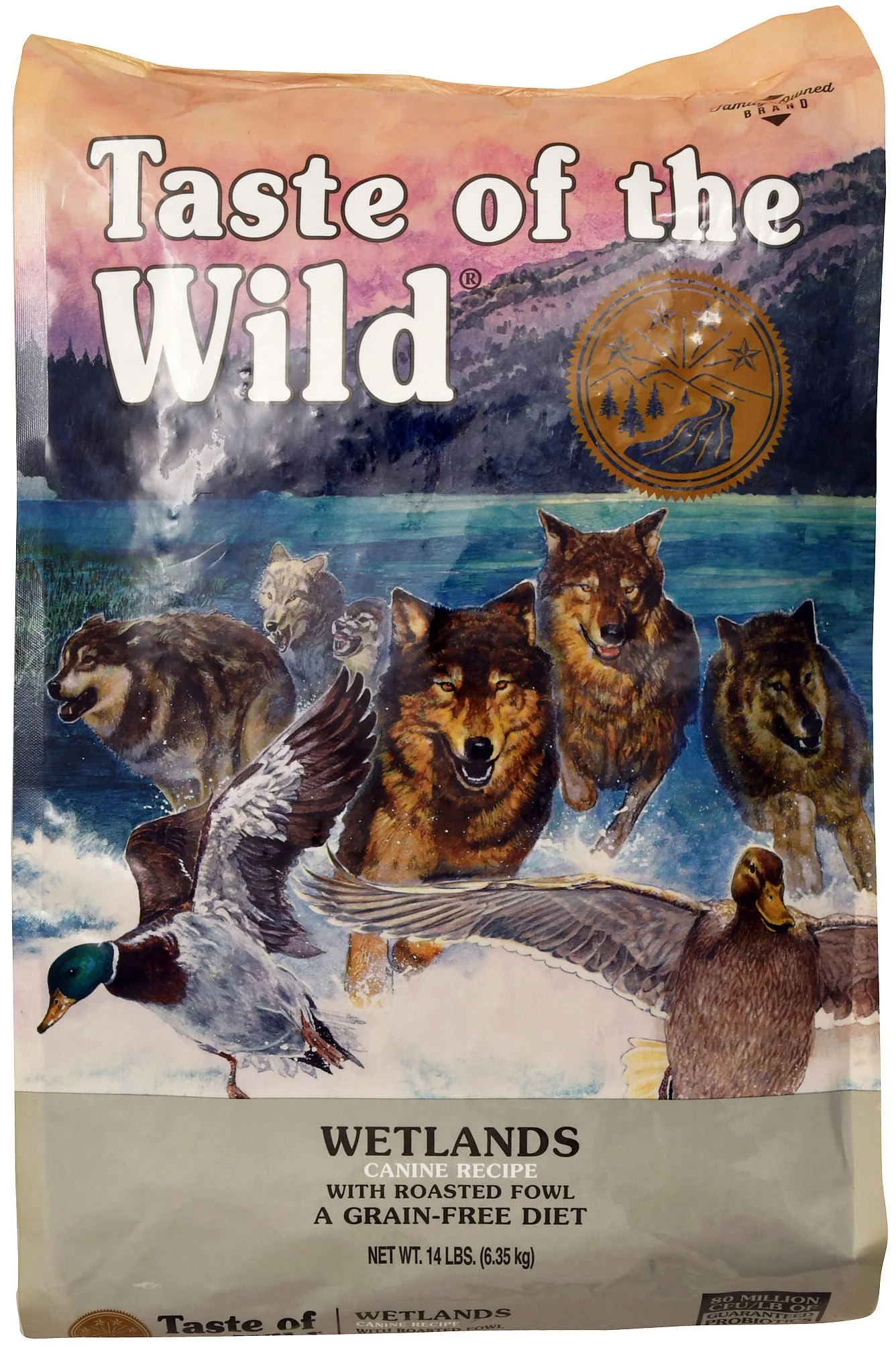 Taste of the Wild, Wetlands Grain Free Dry Dog Food, 14 lb - Pet's Shop