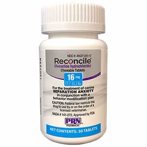 Rx Reconcile (fluoxetine hydrochloride) Chewable Tabs for Dogs - Pet's Shop