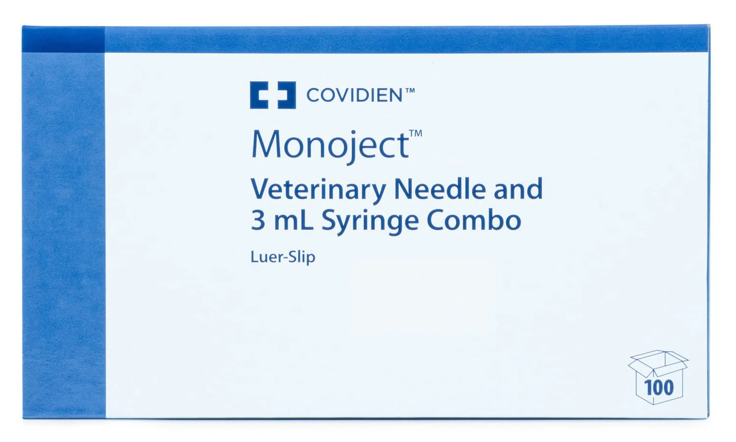Ideal Luer Slip Syringe/Needle Combo, Box of 100 - Pet's Shop
