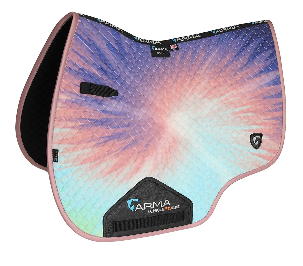 Arma Tie Dye Euro Cut Saddle Pad - Pet's Shop