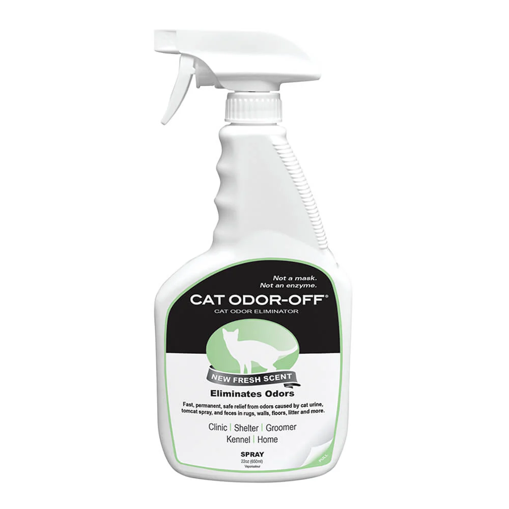 Cat Odor-Off Fresh Scent Spray, 22 fl oz - Pet's Shop