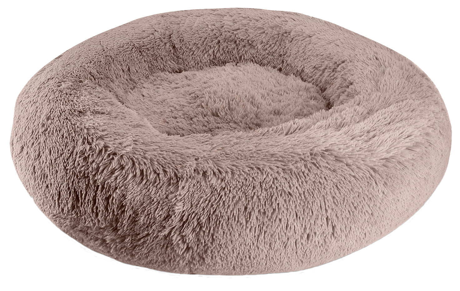 Arlee Shaggy Fur Donut Pet Bed, 39