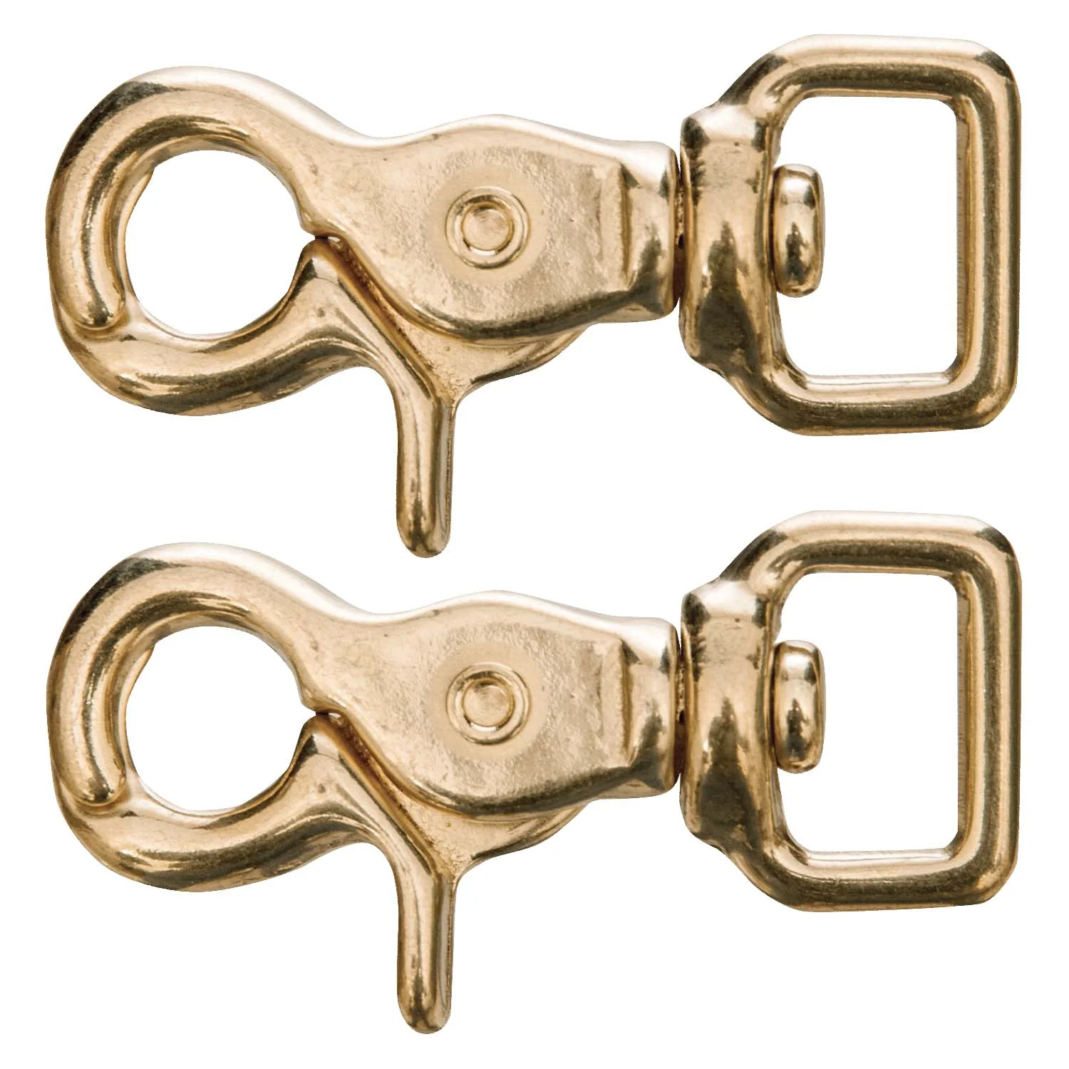 Brass Trigger Snap with Square Swivel Eye - Pet's Shop