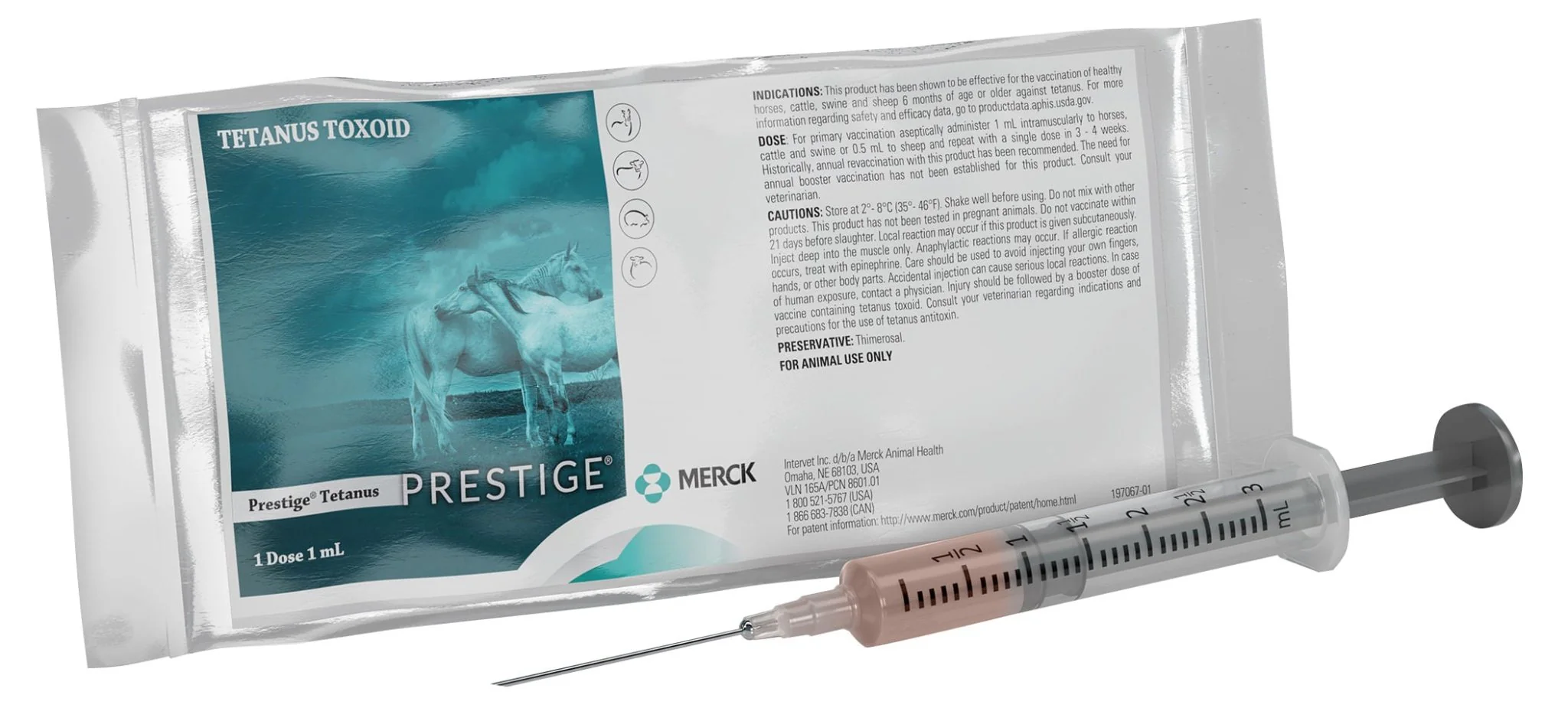 Prestige Tetanus, Single Dose - Pet's Shop