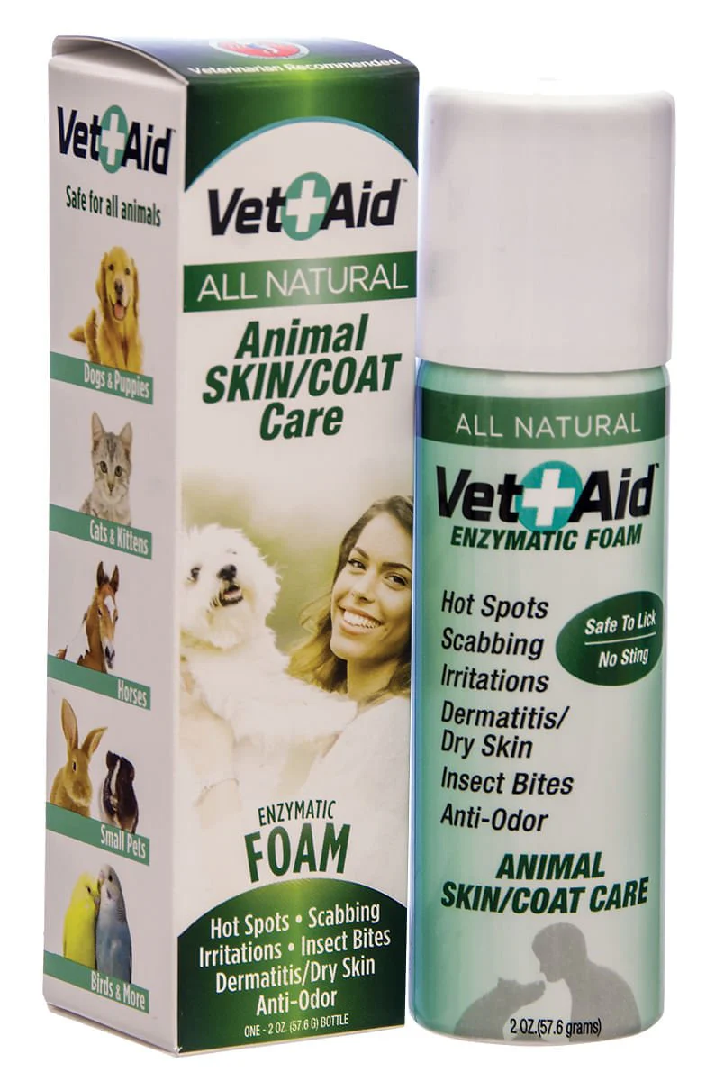 Vet-Aid Sea Salt Wound Foam, 2 oz - Pet's Shop