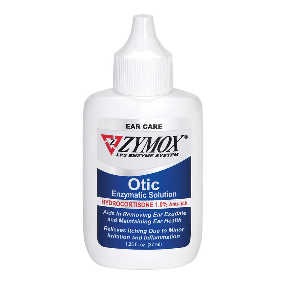 Zymox Otic with Hydrocortisone, 1.25 oz - Pet's Shop