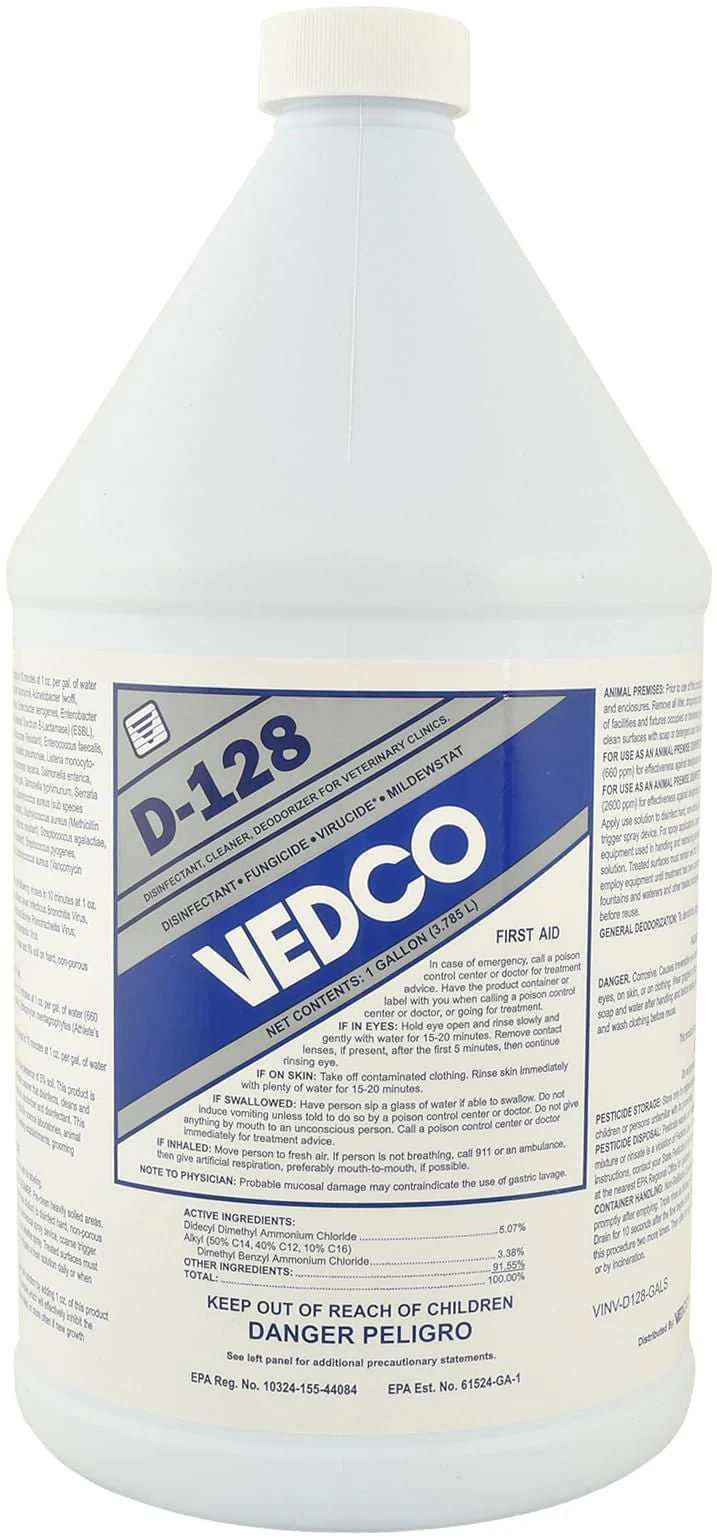 D-128 Disinfectant, gallon - Pet's Shop