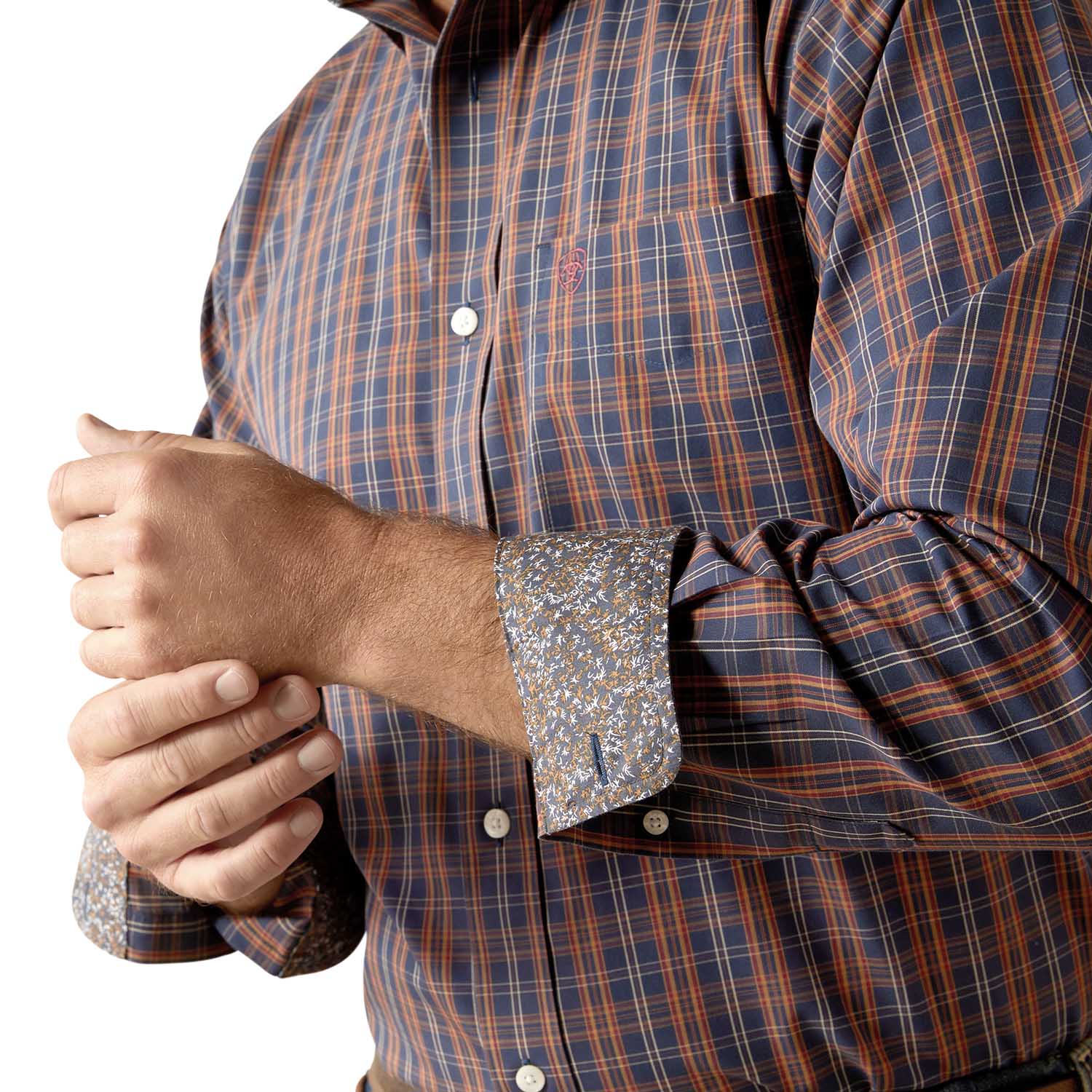 Ariat Men's Wrinkle Free Iker Longsleeve Shirt - Pet's Shop