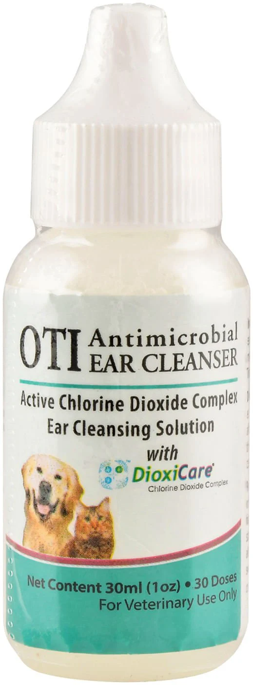 OTI Antimicrobial Ear Cleanser, 1 oz - Pet's Shop