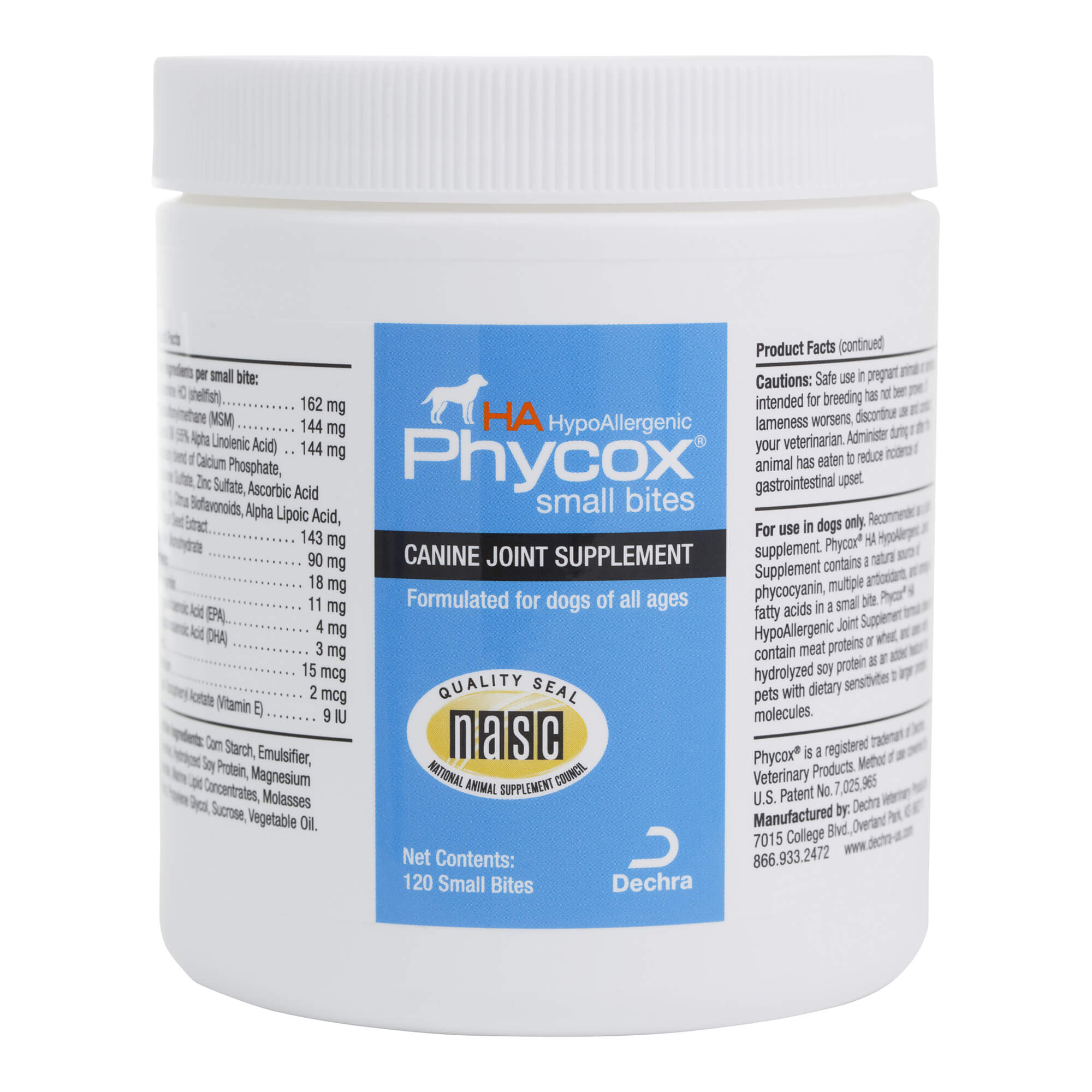 Phycox H/A Small Bites, 120 ct - Pet's Shop