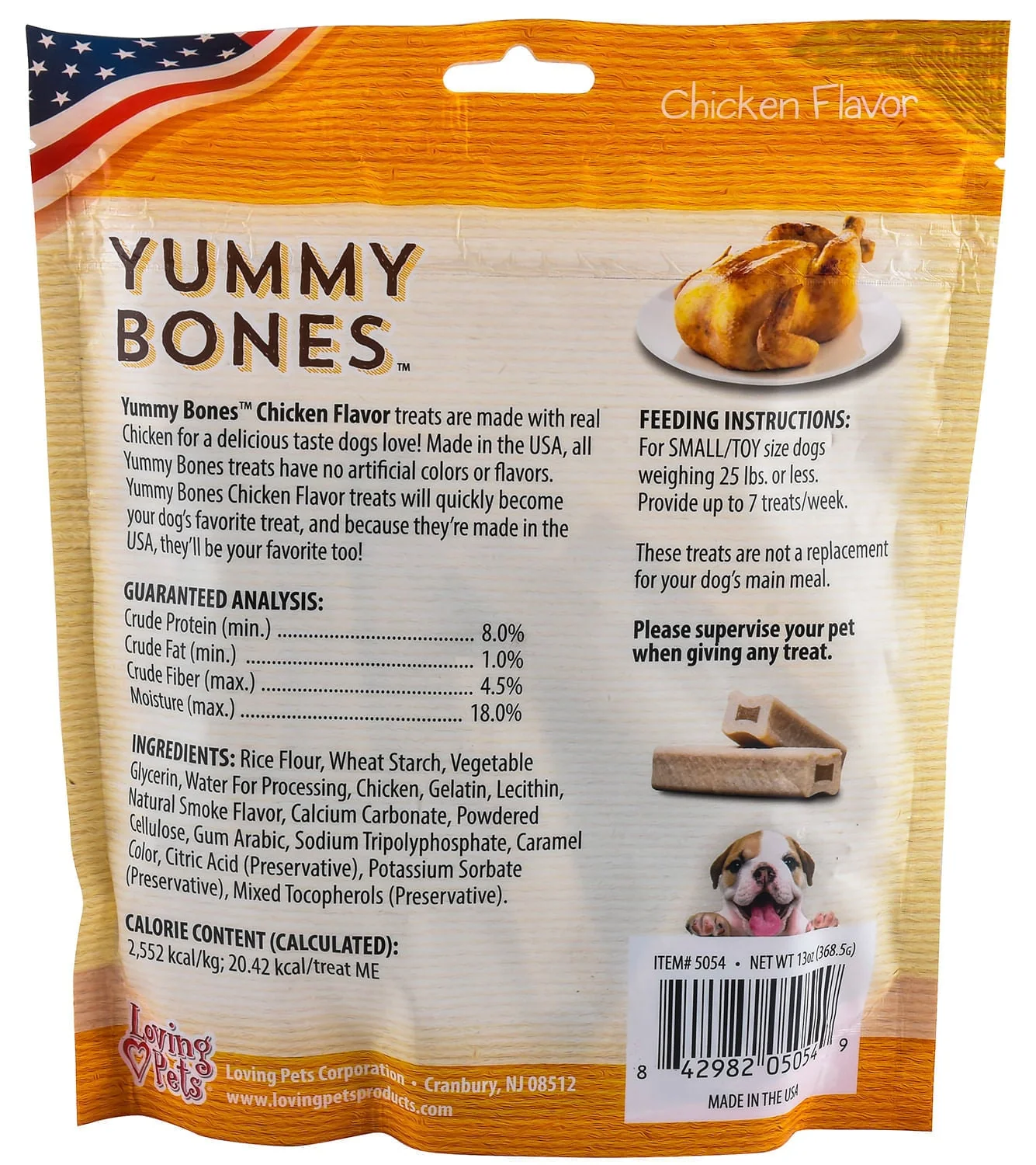 Yummy Bones Dog Treats, 13 oz - Pet's Shop