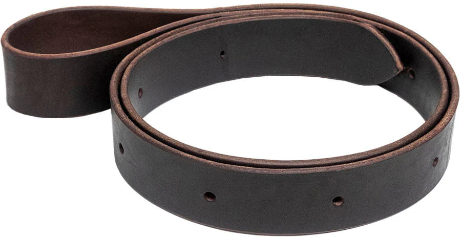 Poplar Head Premium Half Breed Oiled Latigo Leather Off Billet - Pet's Shop